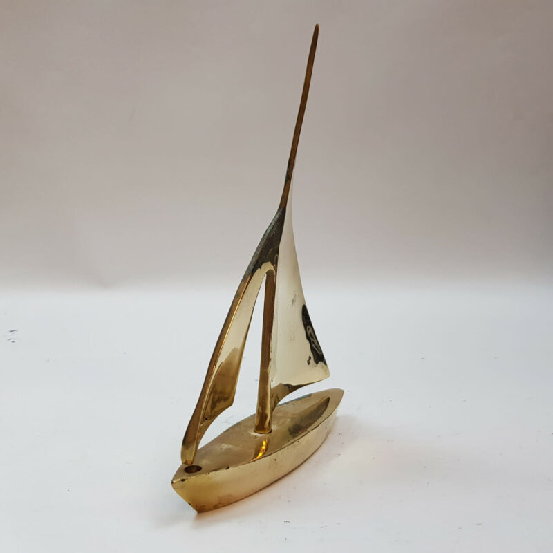 Brass Sailing Boat Paper Weight - Small #53501-8