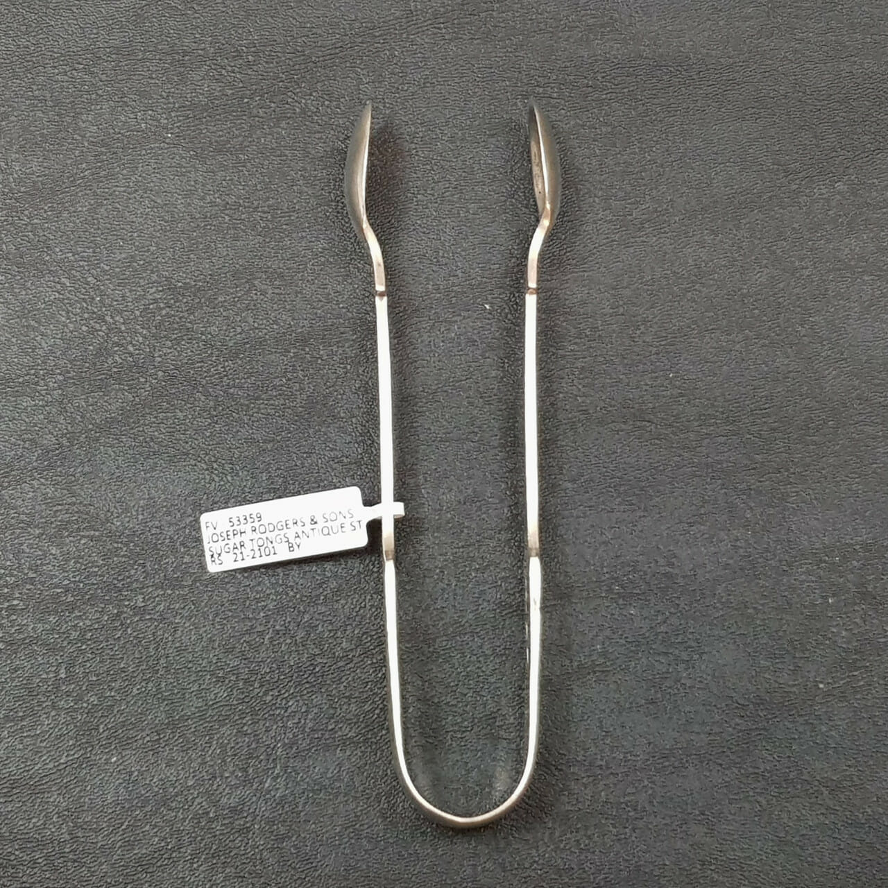 Antique Sterling Silver Joseph Rodgers & Sons Sugar Tongs (Sheffield 1908) #53359