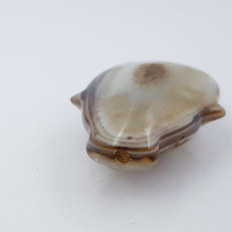 CHINESE AGATE OX AMULET PENDANT #46645