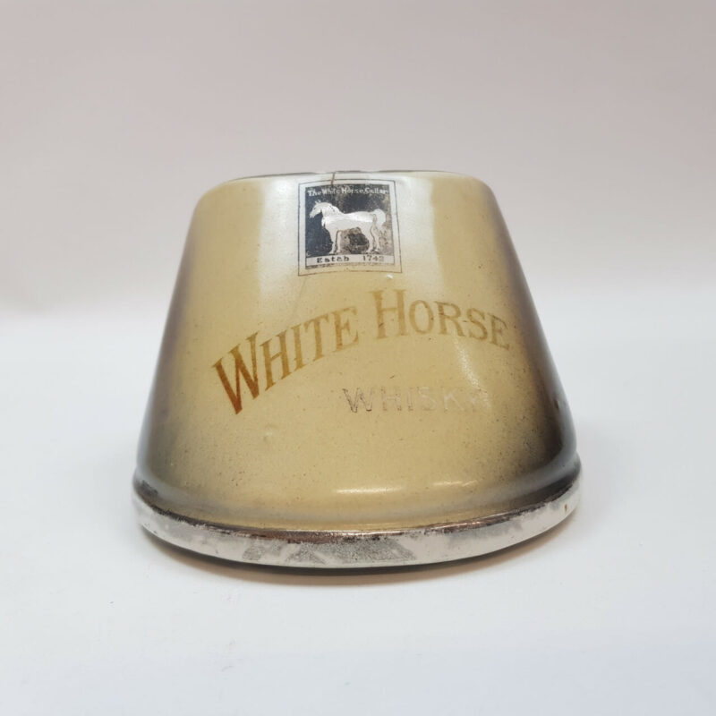 White Horse Whisky Ashtray - Hoff Shelley England (A/F) #53179