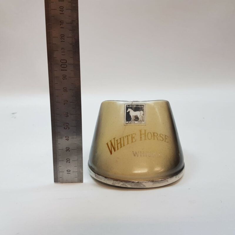 White Horse Whisky Ashtray - Hoff Shelley England (A/F) #53179