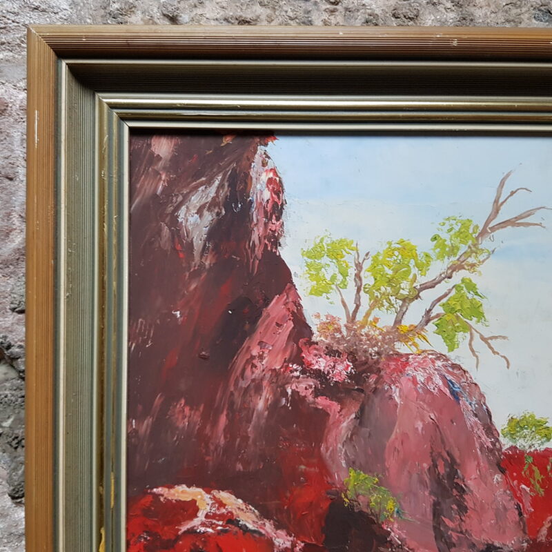 Australian Landscape Painting - Oil on Board #53957