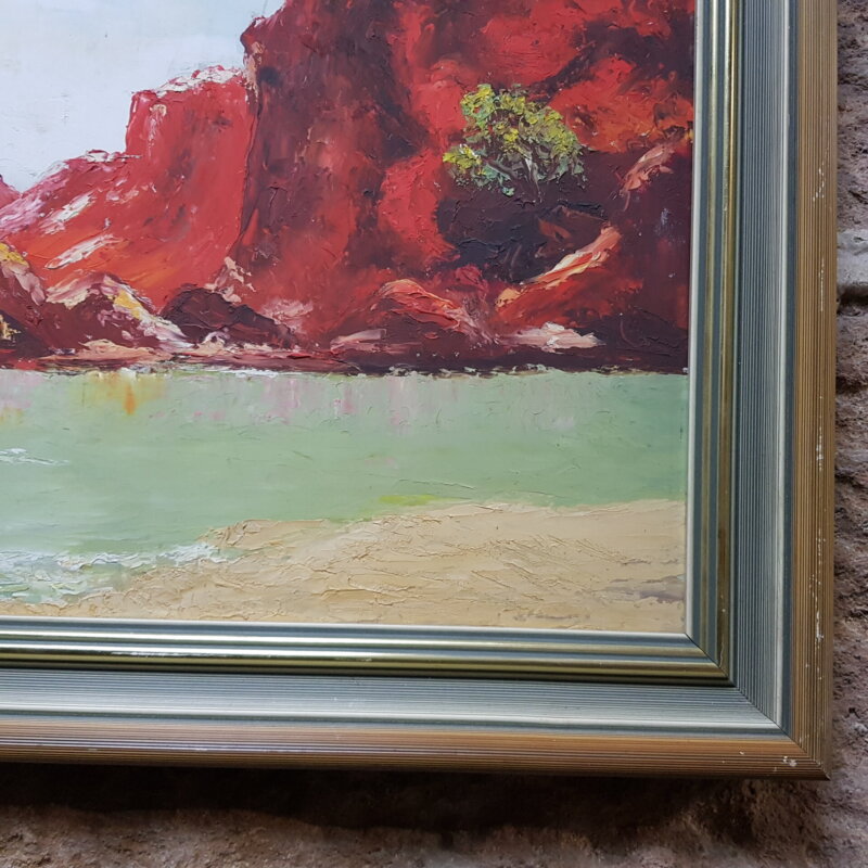 Australian Landscape Painting - Oil on Board #53957