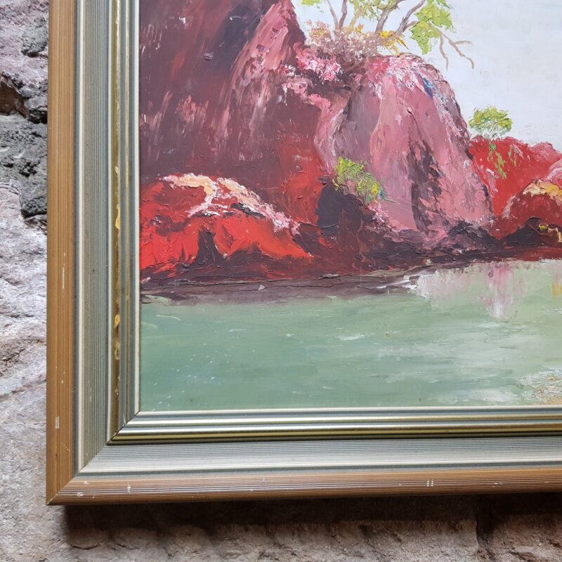 Australian Landscape Painting - Oil on Board #53957