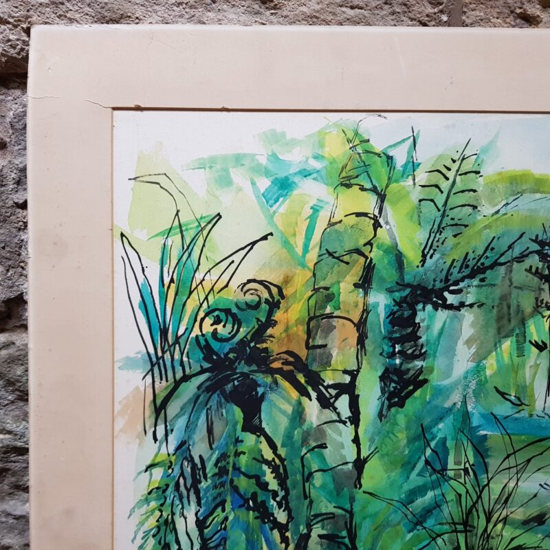 Unsigned Forest Watercolour Painting - Not Framed #53956