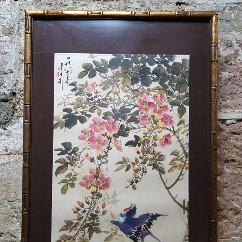 Signed Li Qing Zhao Spring 85 - Chinese Painting Watercolour on Paper #46798