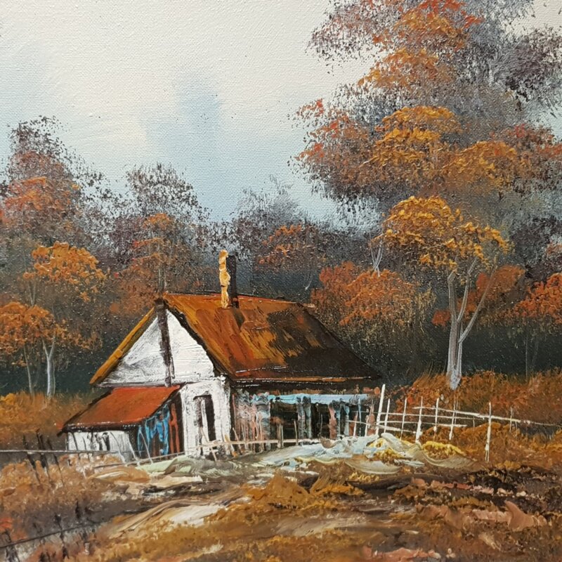 Horton Painting - Cottage - Oil on Canvas #37305