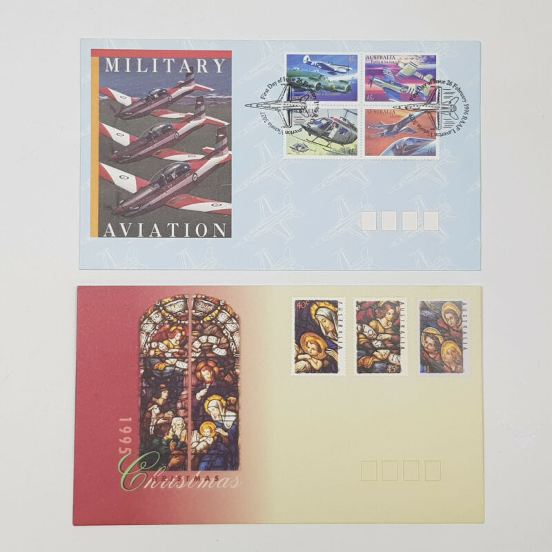 Bulk Lot of First Day of Issue Stamped Envelopes (1995-1996) #9222-1 - Image 9