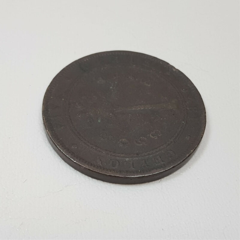 Sri Lanka 1870 Ceylon 5 Cents #43884-6