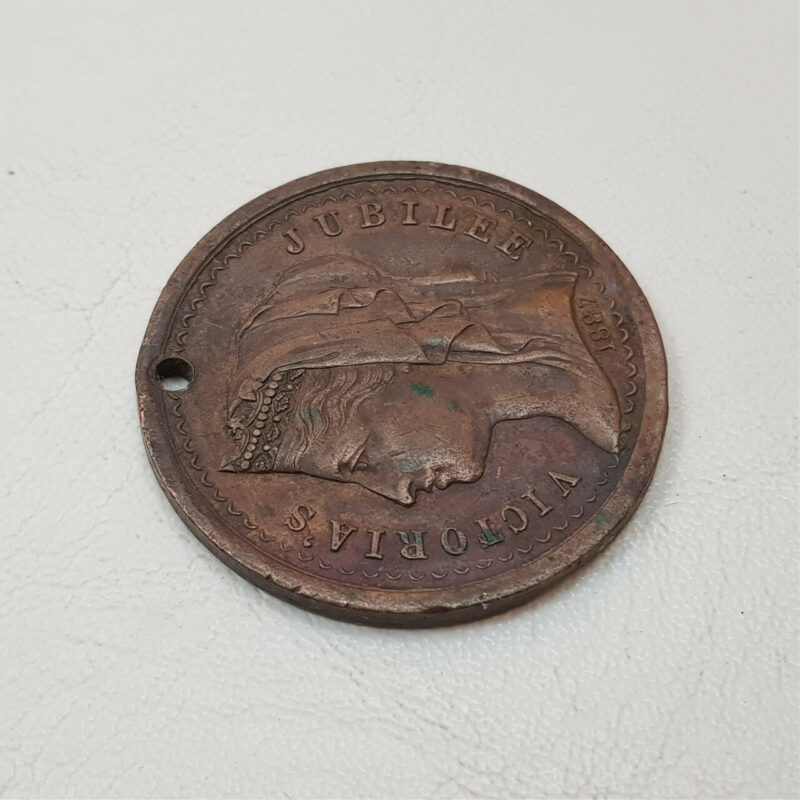 1887 QUEEN VICTORIA SOUTH MELBOURNE SUNDAY SCHOOL MEDAL / COIN #54265