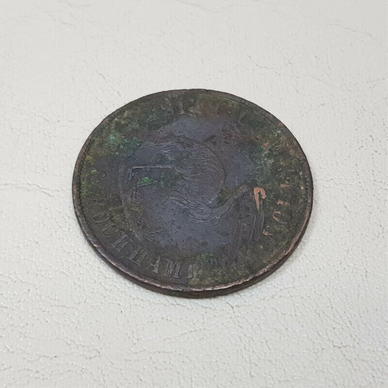 Australian Brisbane Stewart Hemmant Drapers Penny Token Coin #54258