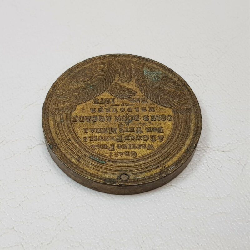 Coles Book Arcade Melbourne Victoria Australia - Double Thickness Medal #54267