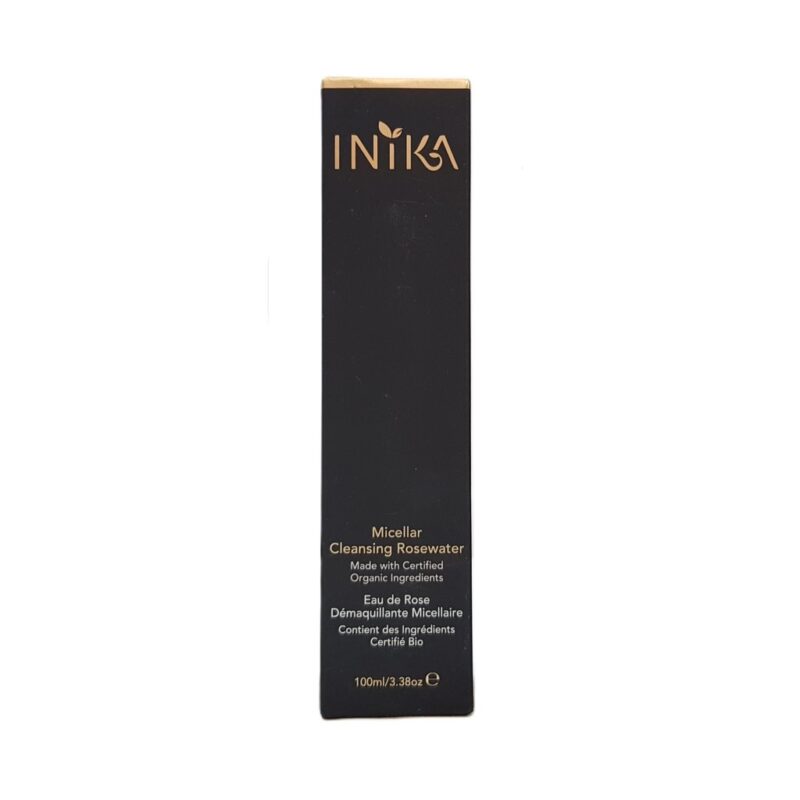 *New* Inika Makeup - Micellar Cleansing Rosewater in 100ml #54220