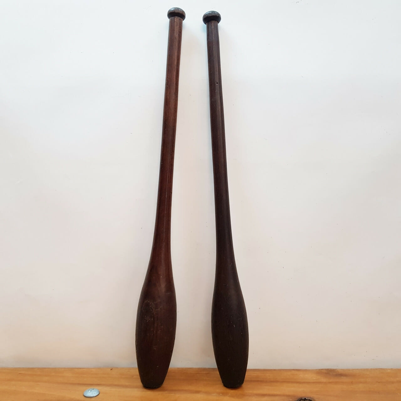 PAIR OF VINTAGE EXERCISE BATONS #50493