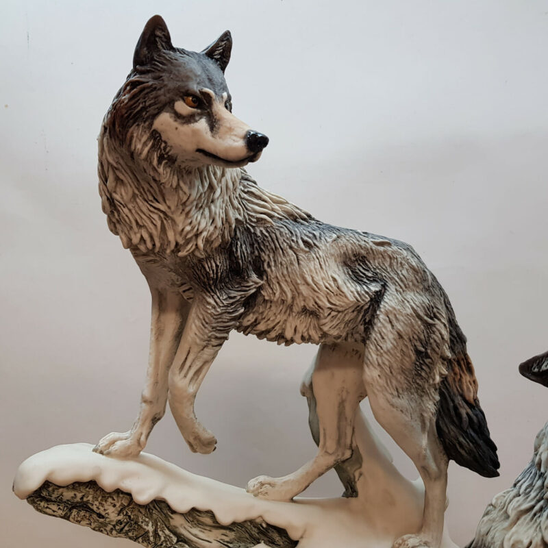 Giuseppe Armani Nocturne Wolves Sculpture - Limited Edition 365/1500 #41679