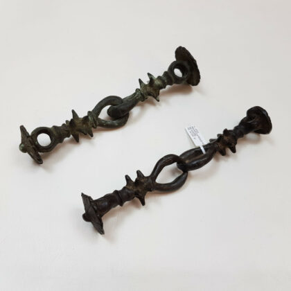 Pair of Antique Bronze Horse Snaffles #47012