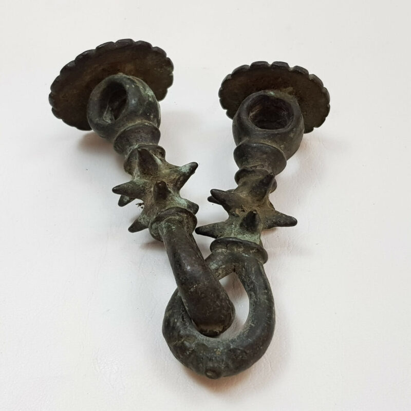 Pair of Antique Bronze Horse Snaffles #47012