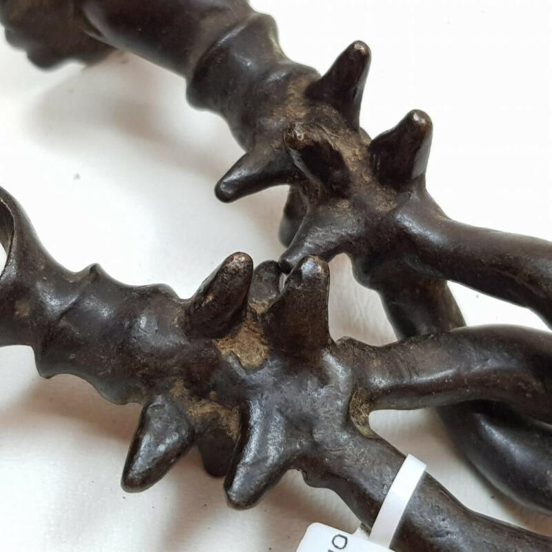 Pair of Antique Bronze Horse Snaffles #47012