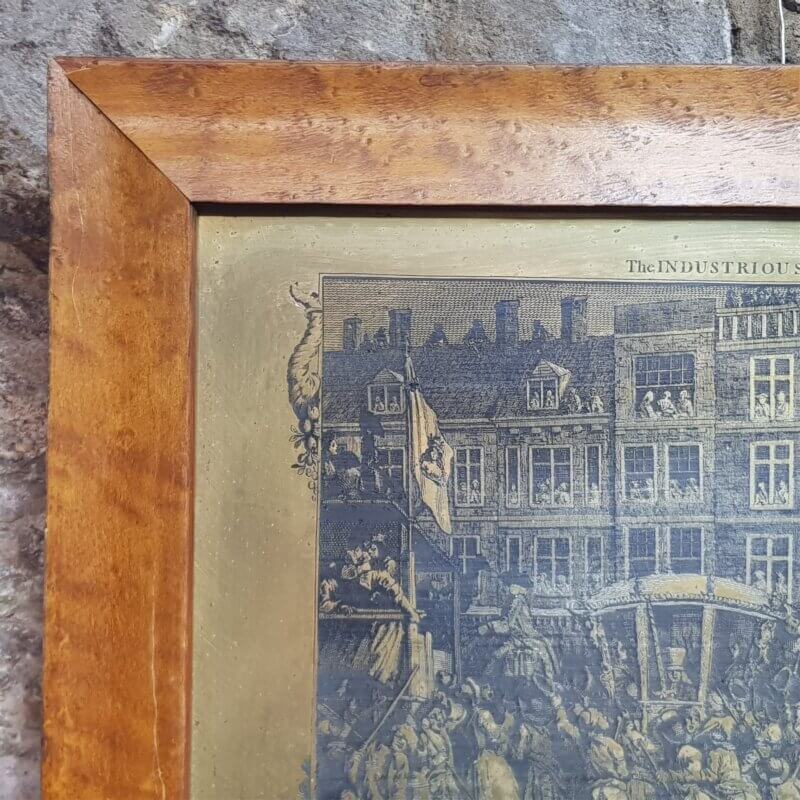 The Industrious Prentice Lord Mayor of London - Etching on Brass #52044