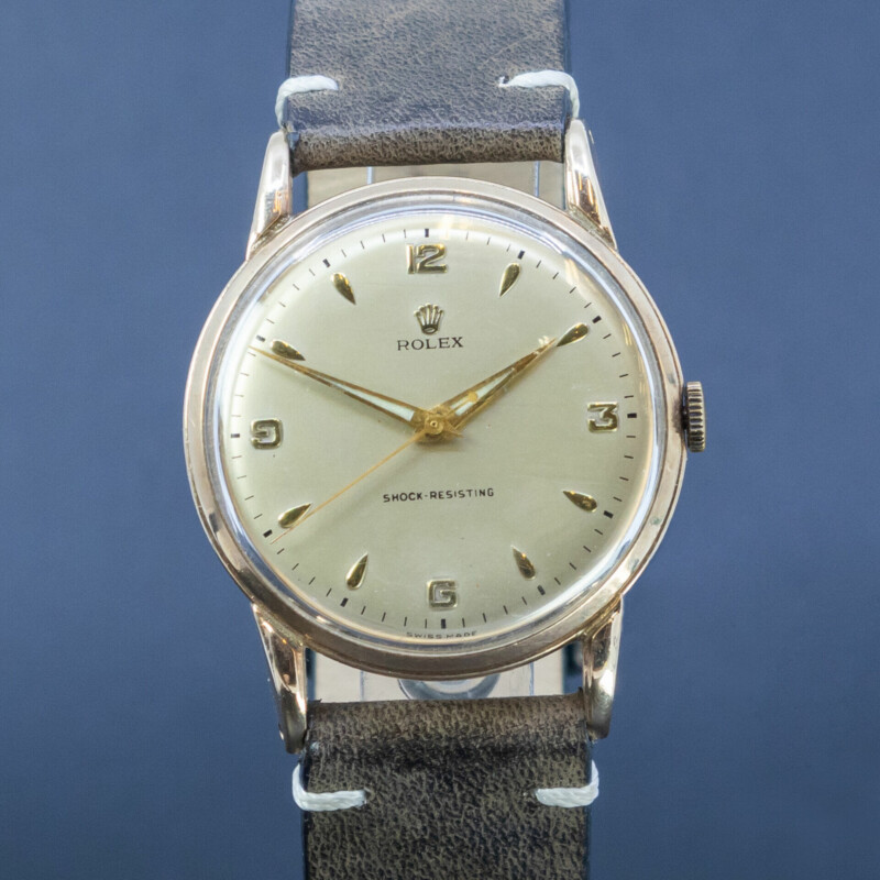 Rolex 10ct Gold Vintage Manual Dress Watch - C/1954 #52065