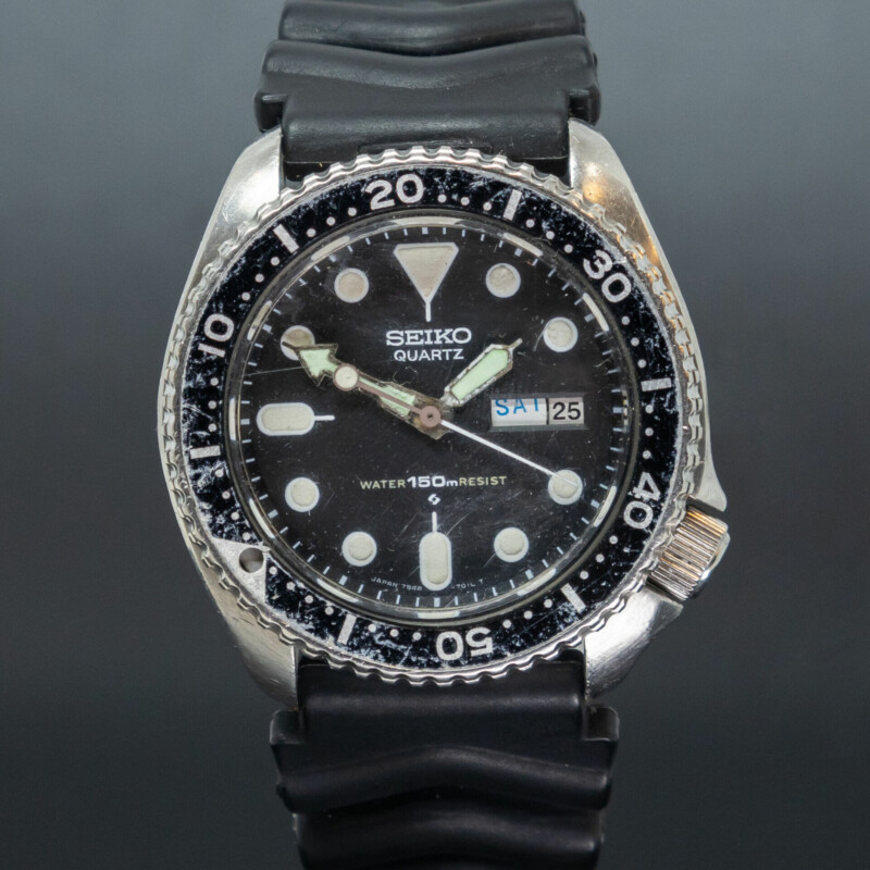 Vintage Seiko 7548 7000 Quartz Diver Watch #51717