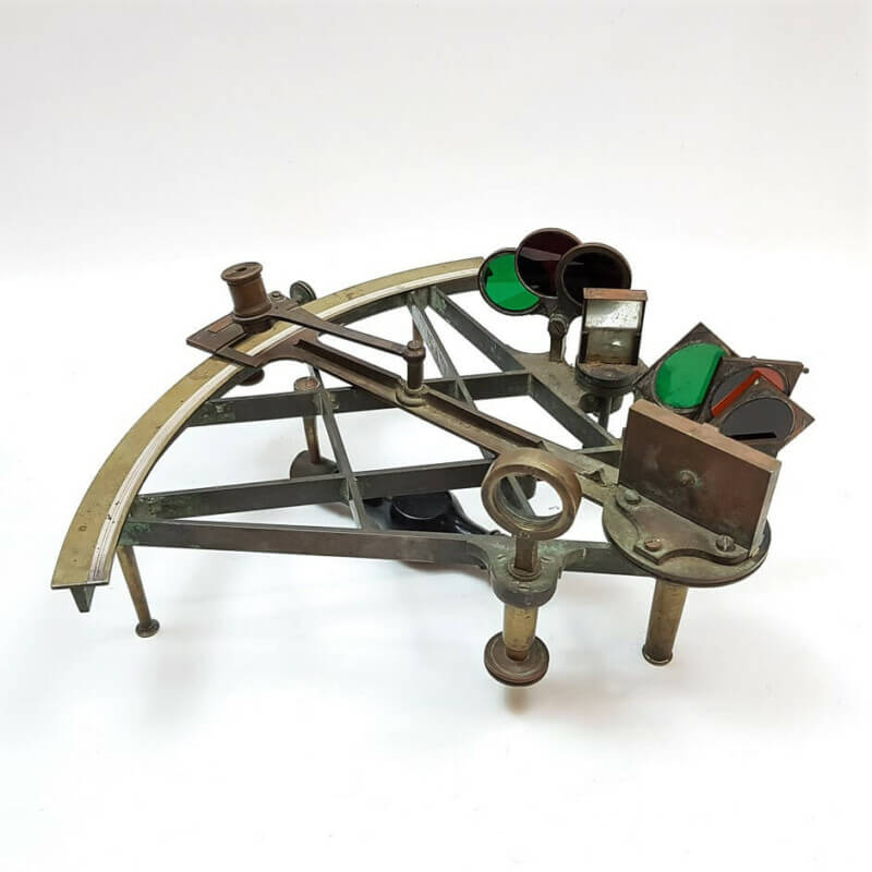 Messer London Sextant Sold by Hemsley & Son - In Timber Case #55728