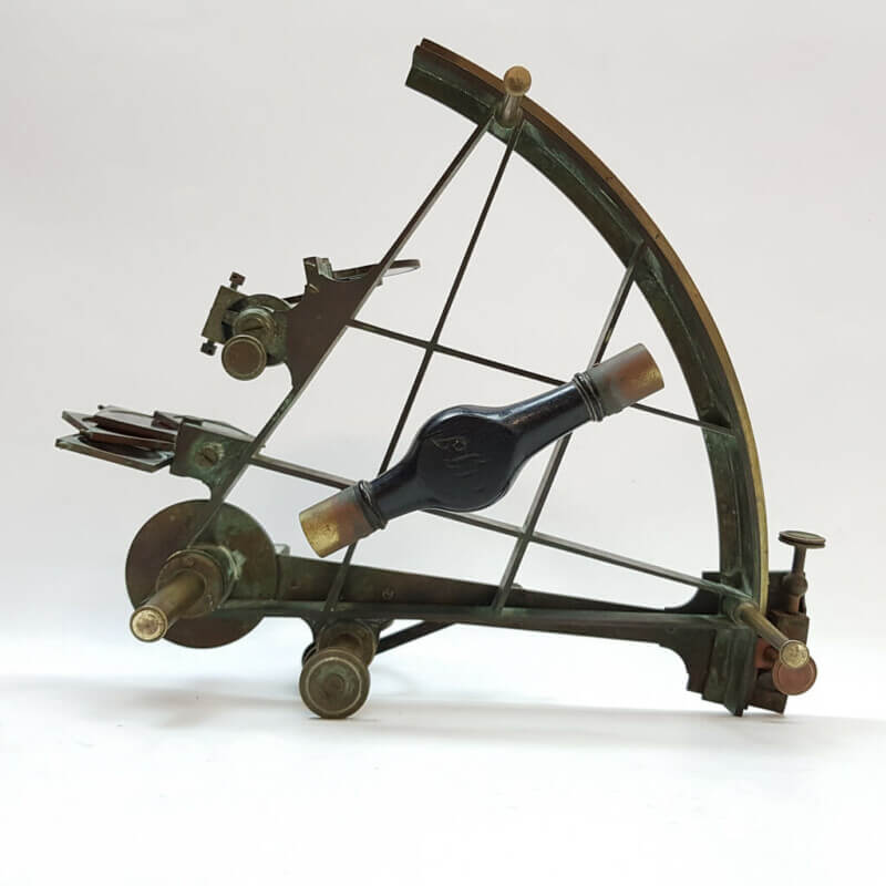 Messer London Sextant Sold by Hemsley & Son - In Timber Case #55728