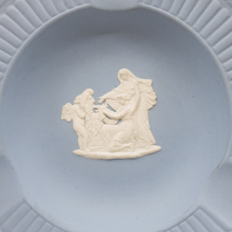 Vintage Wedgwood Jasperware - Ashtray Plate 11.5cm #25780-1