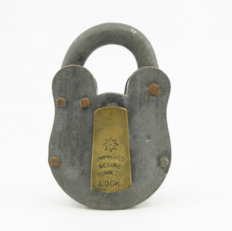 Vintage Improved Secure Tumbler Lock Padlock #56142 - Image 4