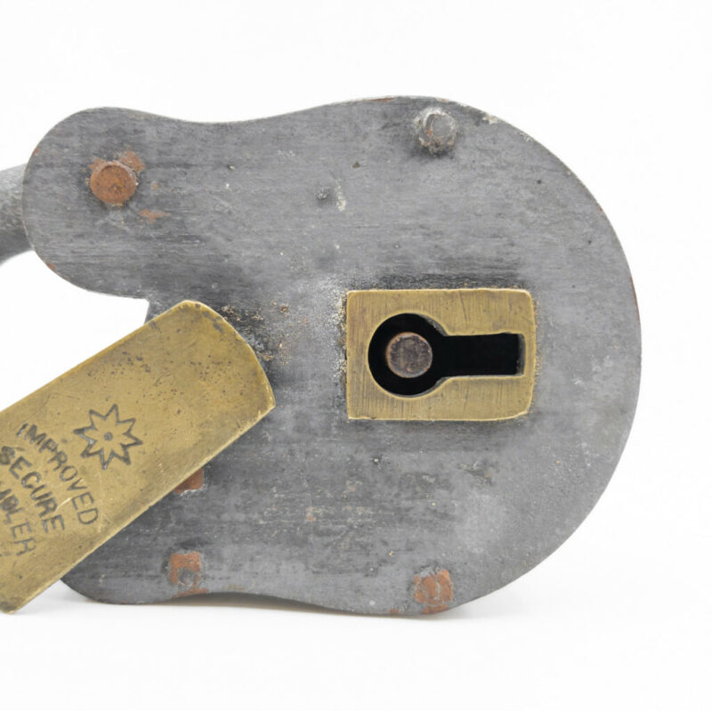 Vintage Improved Secure Tumbler Lock Padlock #56142 - Image 11