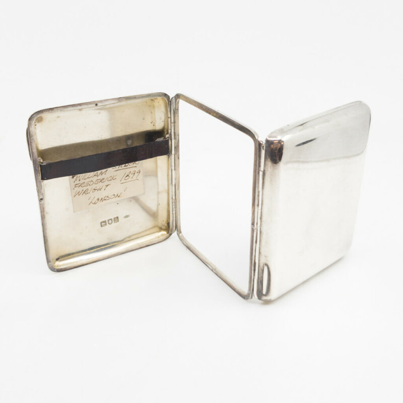 William Fredrick Wright Cigarette Case C/1899 London - 2 Way Opening #55840