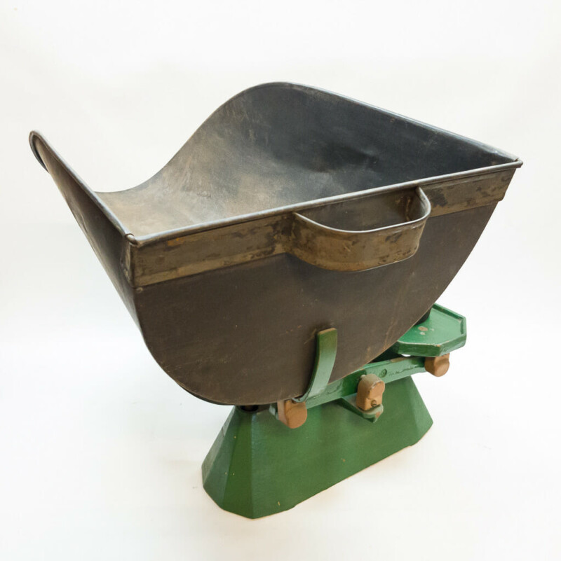 Vintage Wedderburn Precision Bucket Scales 30lb - Green #43603