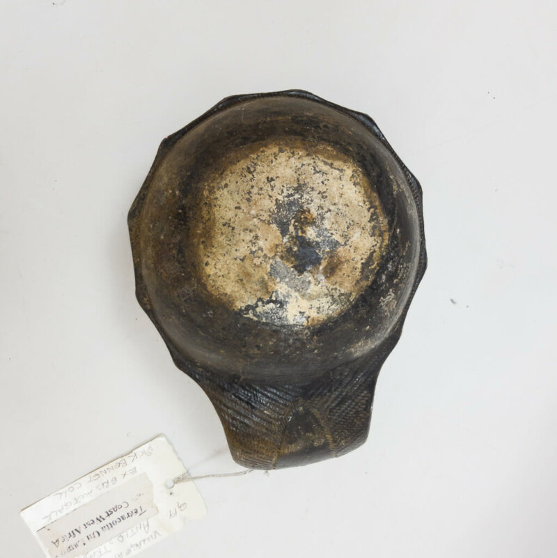 West African Terracotta Oil Lamp Artifact #47007