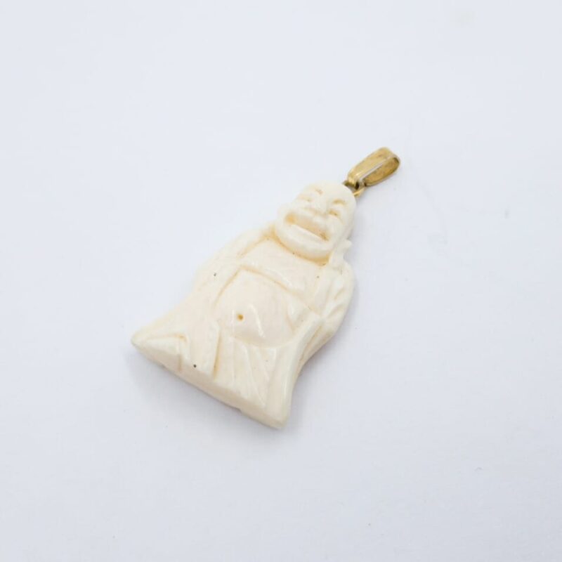 Vintage Carved Buddha Pendant #37985