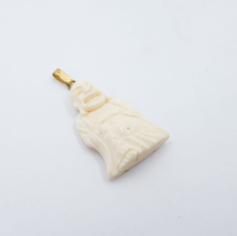 Vintage Carved Buddha Pendant #37985