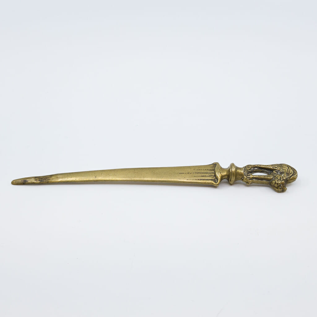 Brass Letter Opener with Cat #34118 Brass Letter Opener with Cat #34118 - Image 11