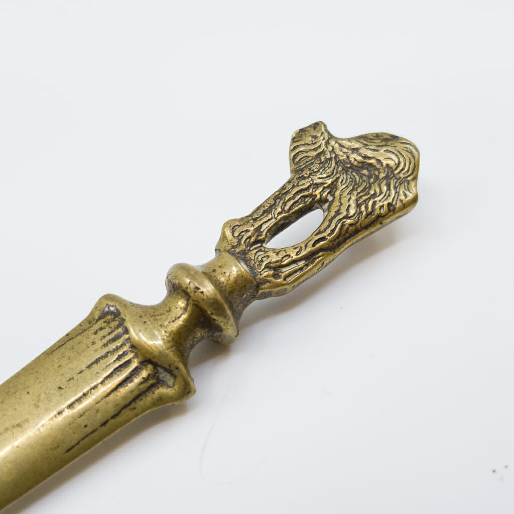 Brass Letter Opener with Cat #34118 Brass Letter Opener with Cat #34118 - Image 6