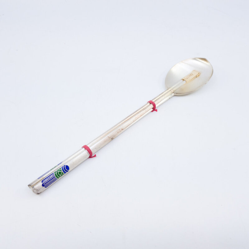 Spoon & Chopsticks Cutlery Set 800 Silver (80%) #25351