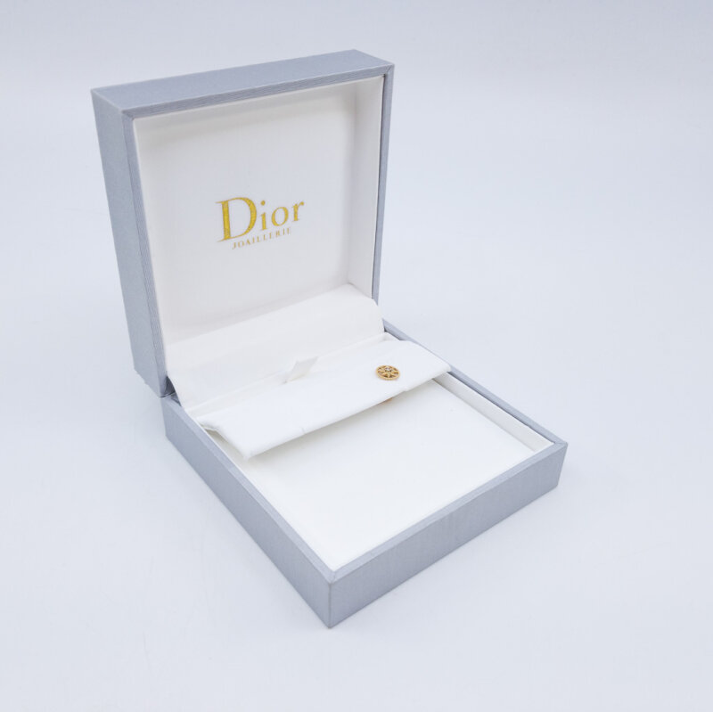 Dior 18ct Yellow Gold Rose Des Vents Single Earring in Box / Receipt $1600 #59050