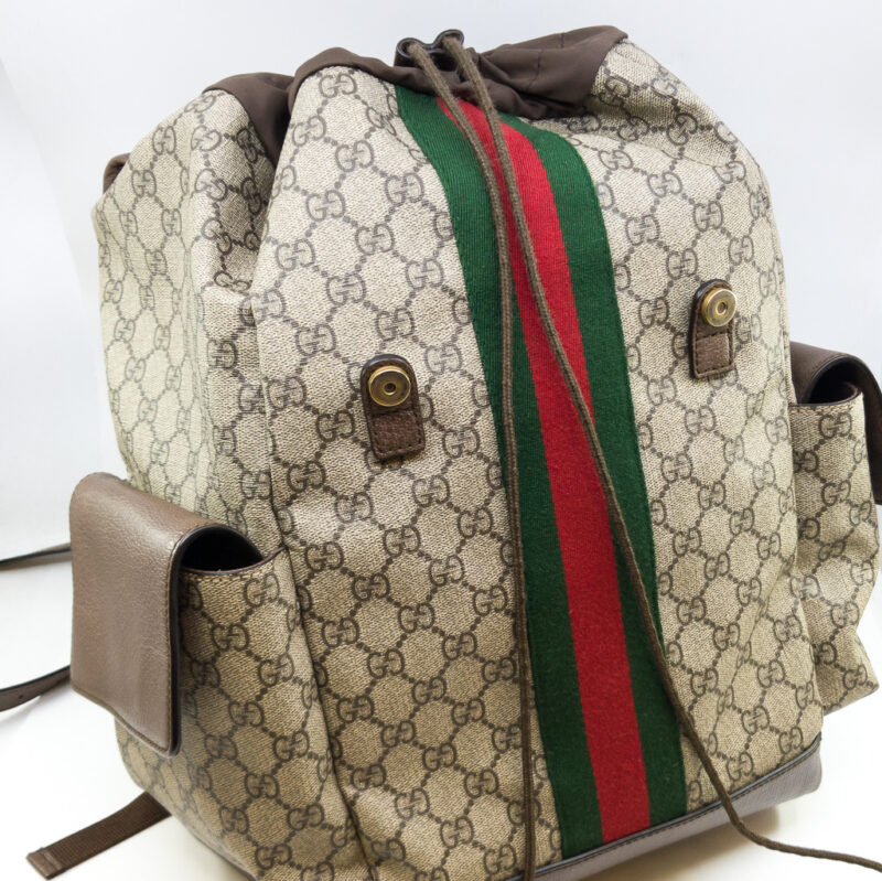 Gucci Ophidia GG Medium Backpack Bag 598140+ Receipt #59045