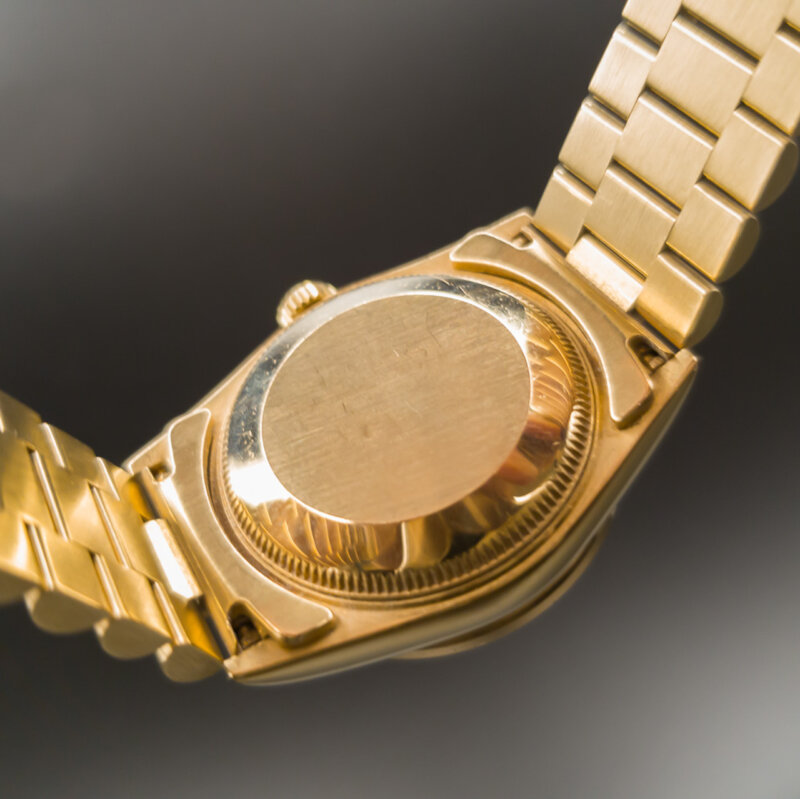 18ct Gold Rolex Diamond Bezel Datejust Watch 68278 C/1995 + Box #59837