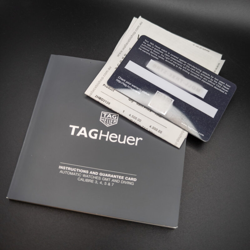 Tag Heuer Aquaracer Calibre 5 Automatic Watch WBD2120 + Box/Card/Receipt #59770