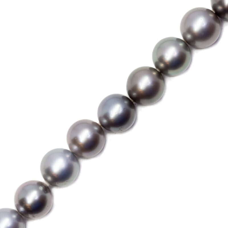 South Sea Tahitian Pearl Strand Necklace Val $8000 42.5cm #34134