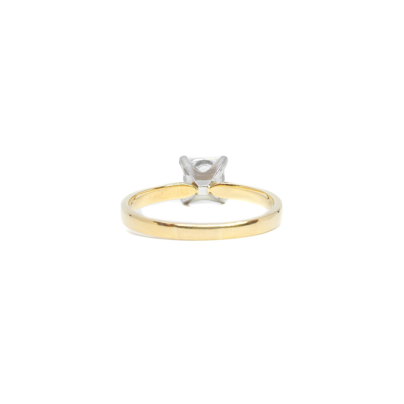 18ct Gold 1.23ct G VS1 Solitaire Diamond Ring GIA Val $26900 Size R1/2 #52106