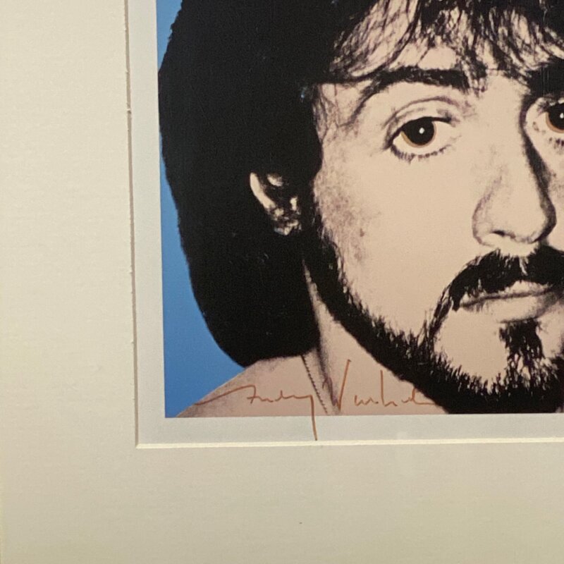 Andy Warhol (1928-1987) Lithograph - Sylvester Stallone - Hand Signed with COA #46506