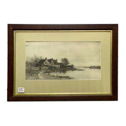 RADTKE LAUCKNER & CO - SIGNED ETCHING 1891 #45454