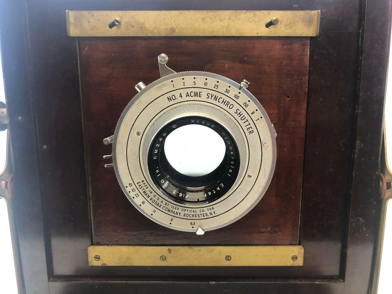 Kodak Vintage Folding Camera No 4 + Case Model B #48383