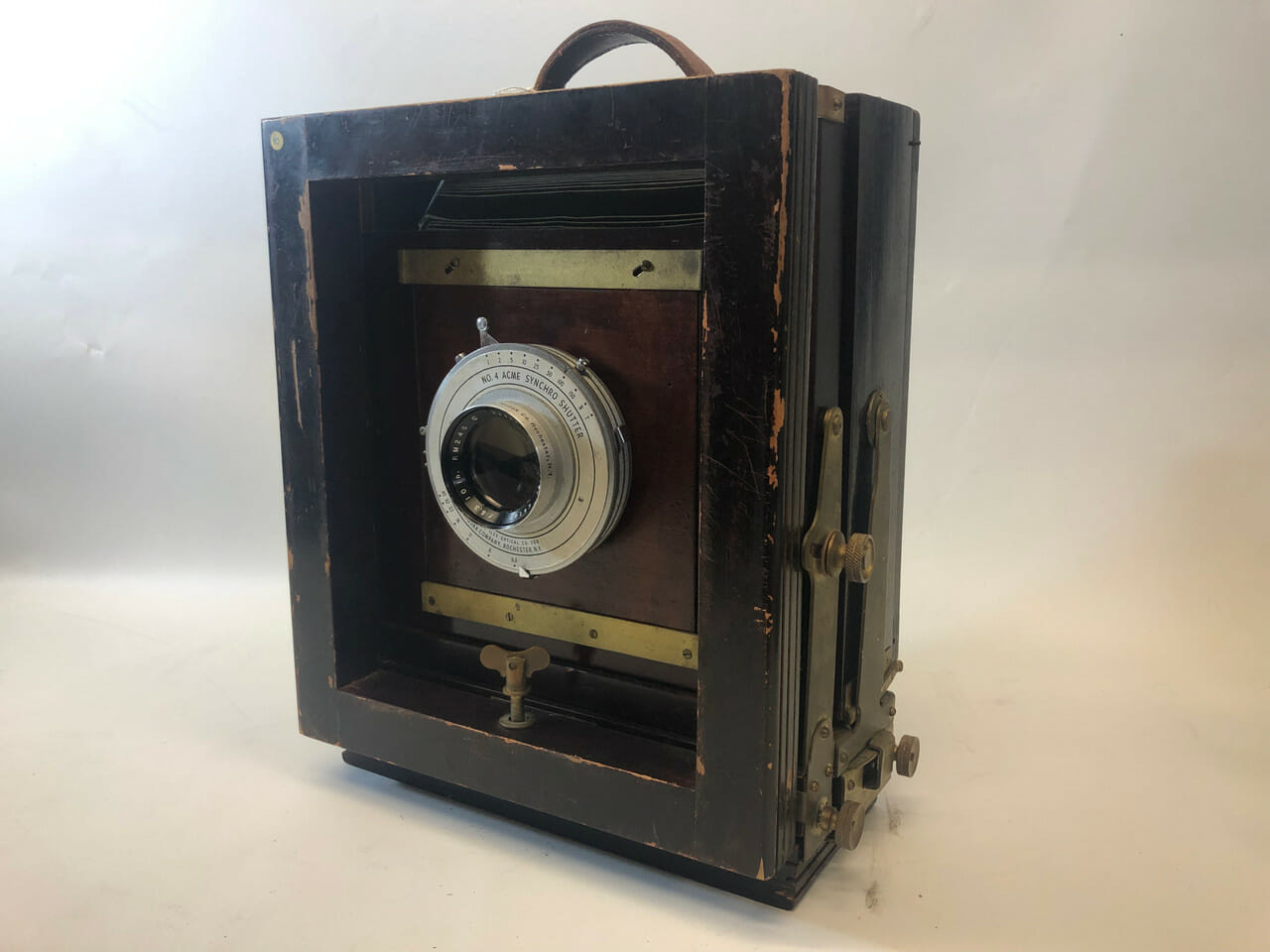 Kodak Vintage Folding Camera No 4 + Case Model B #48383