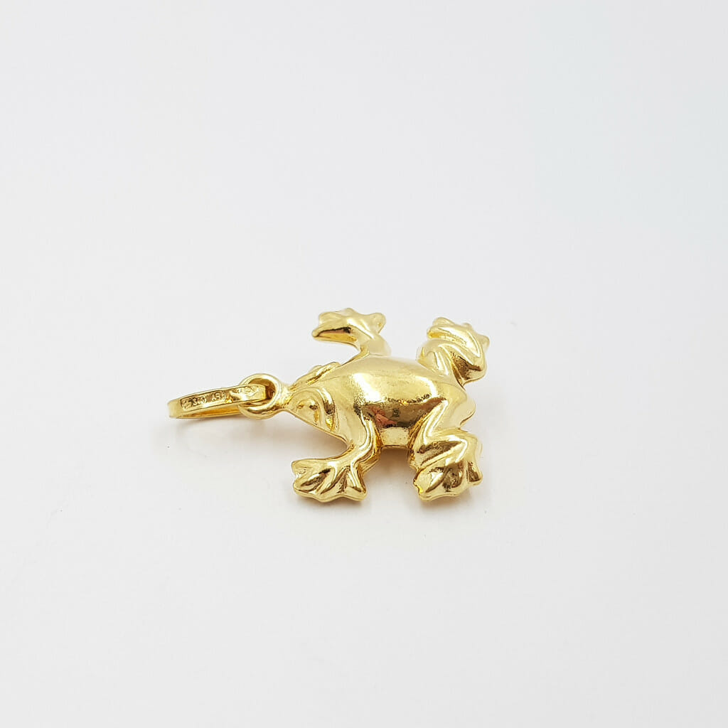 18ct Gold Frog Charm/Pendant #58219 18ct Gold Frog Charm/Pendant #58219