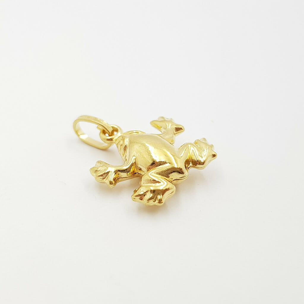 18ct Gold Frog Charm/Pendant #58219 18ct Gold Frog Charm/Pendant #58219 - Image 2